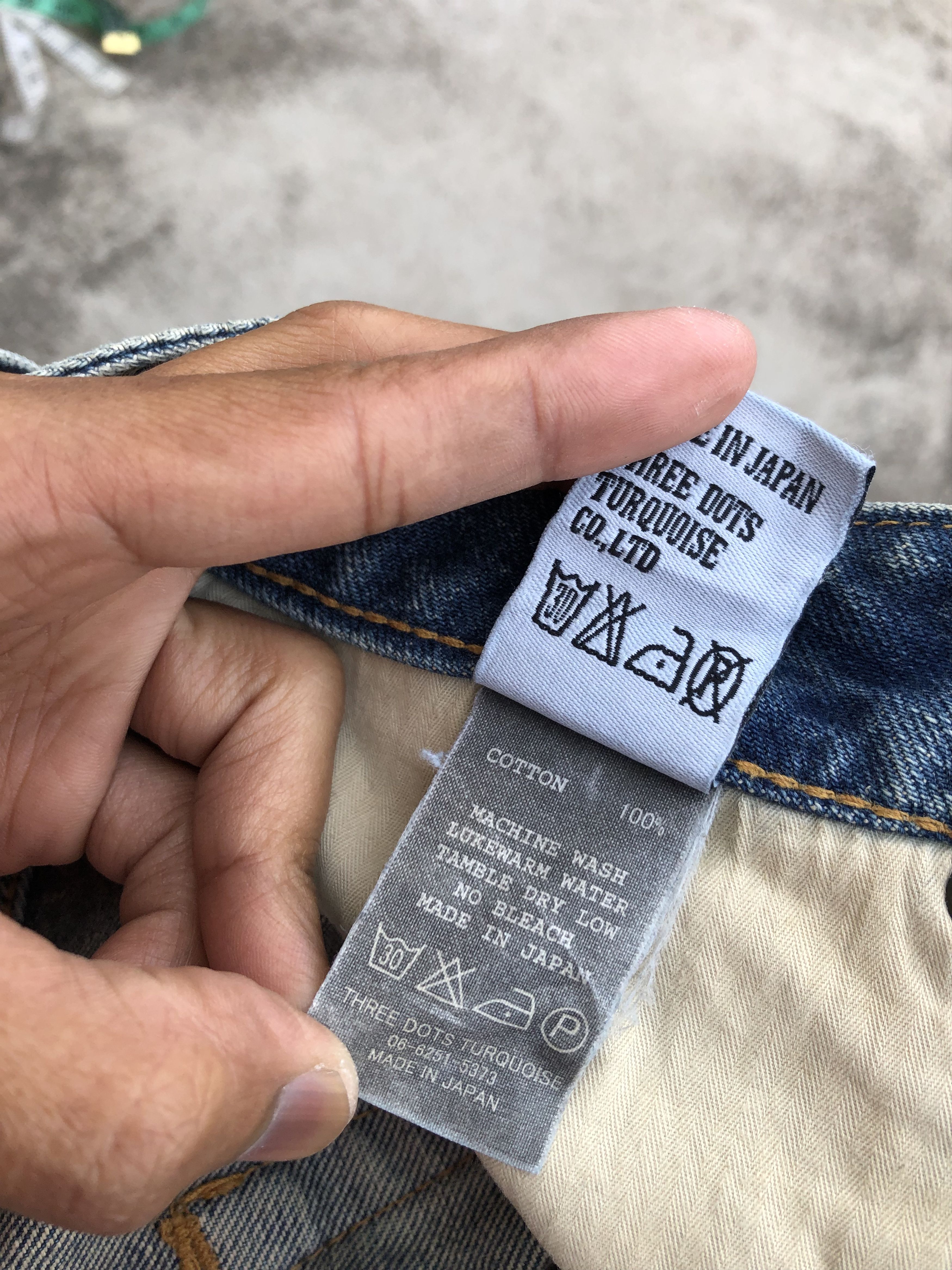 Japanese Brand FLARED WASHED BLUE DENIM Size 28" / US 6 / IT 42 - 2 Thumbnail
