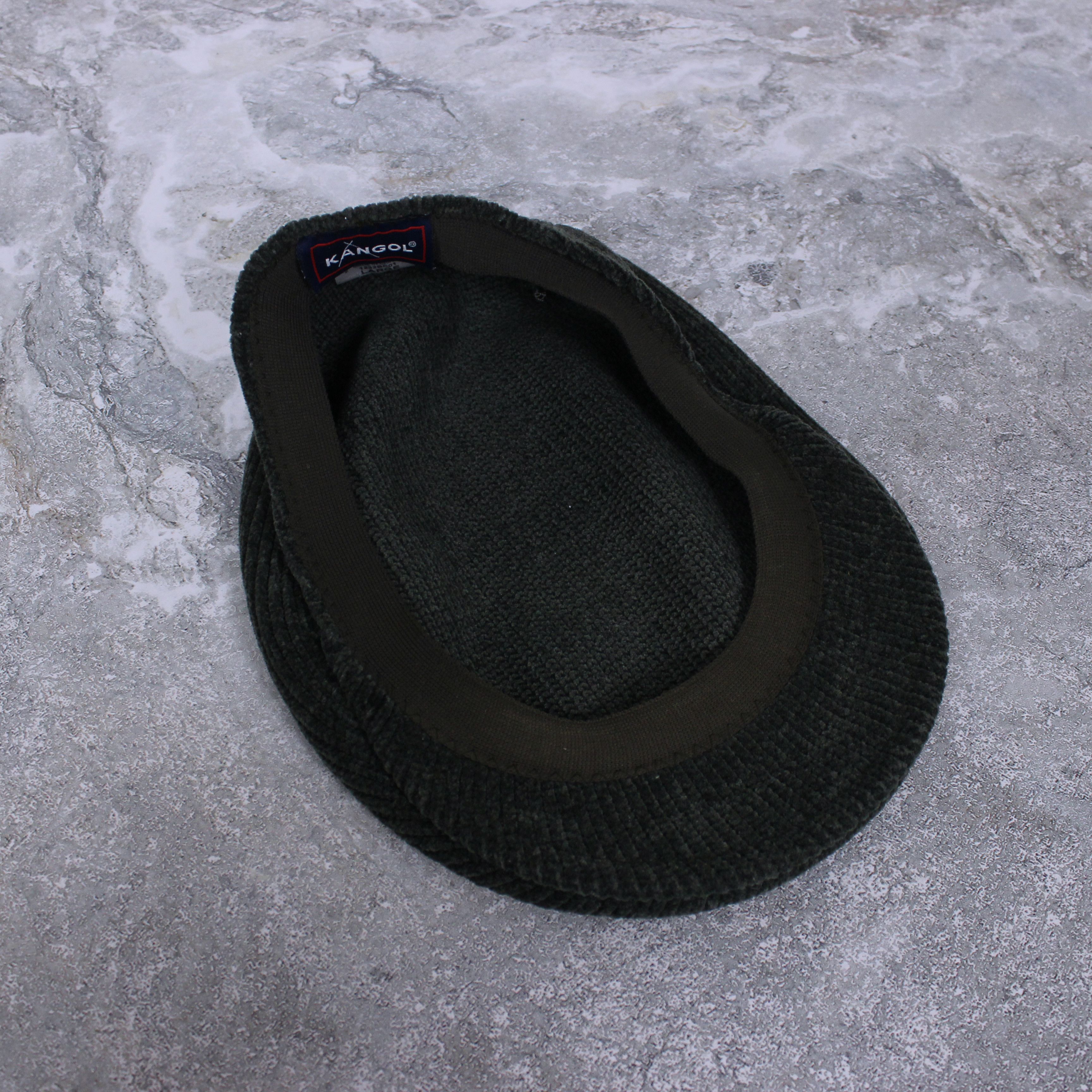 Kangol Kangol flat hat cap men velvet green olive Size ONE SIZE - 7 Thumbnail
