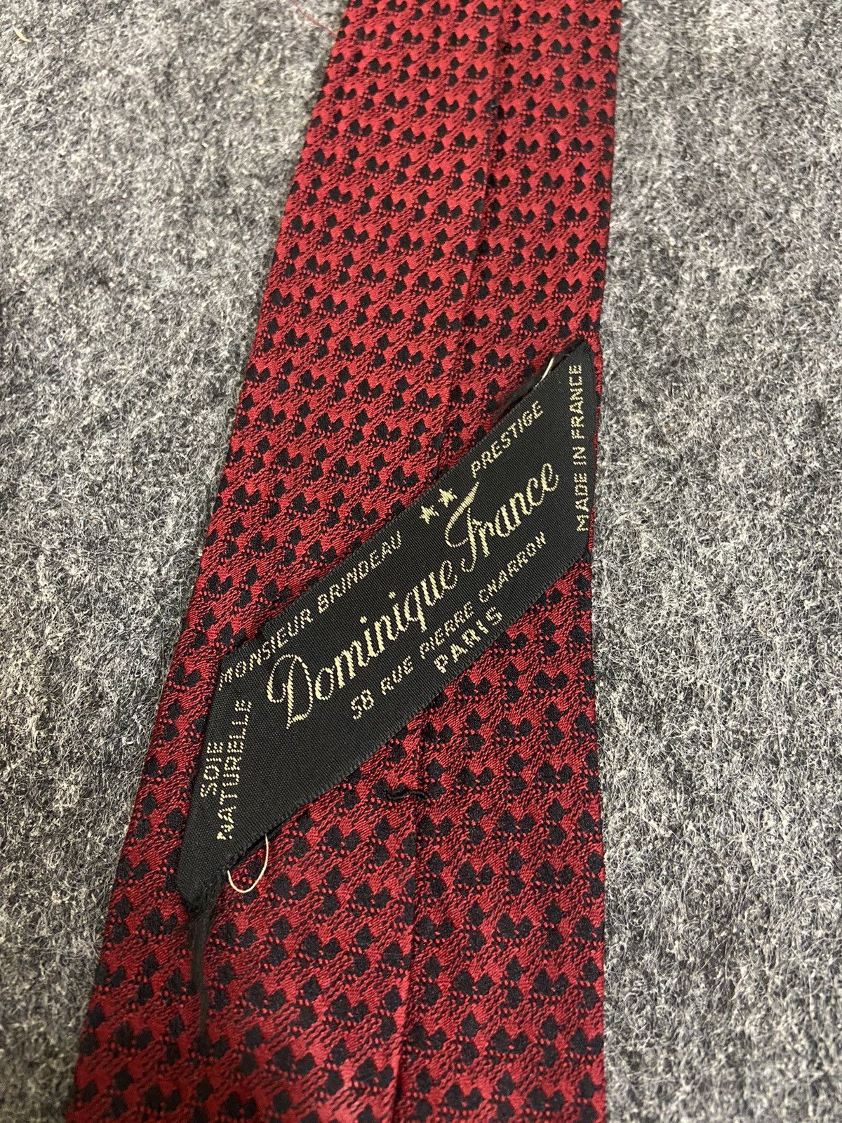 The Tie Bar × Vintage vintage tie DOMINIQUE FRANCE Size ONE SIZE - 5 Thumbnail
