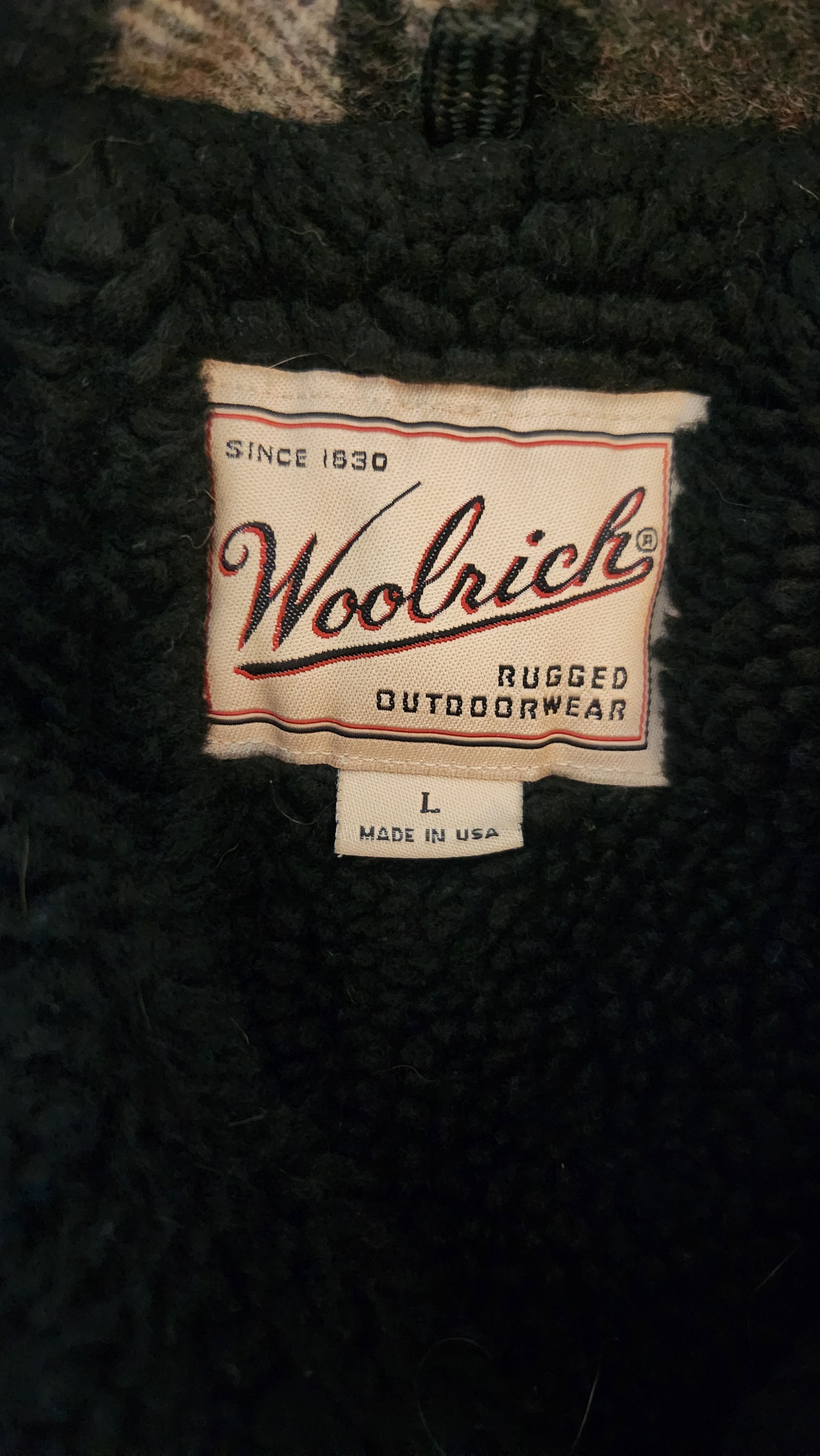 Vintage × Woolrich Woolen Mills Woolrich True Vintage Jacket Large Plaid Wool Sherpa lined Size US L / EU 52-54 / 3 - 6 Thumbnail