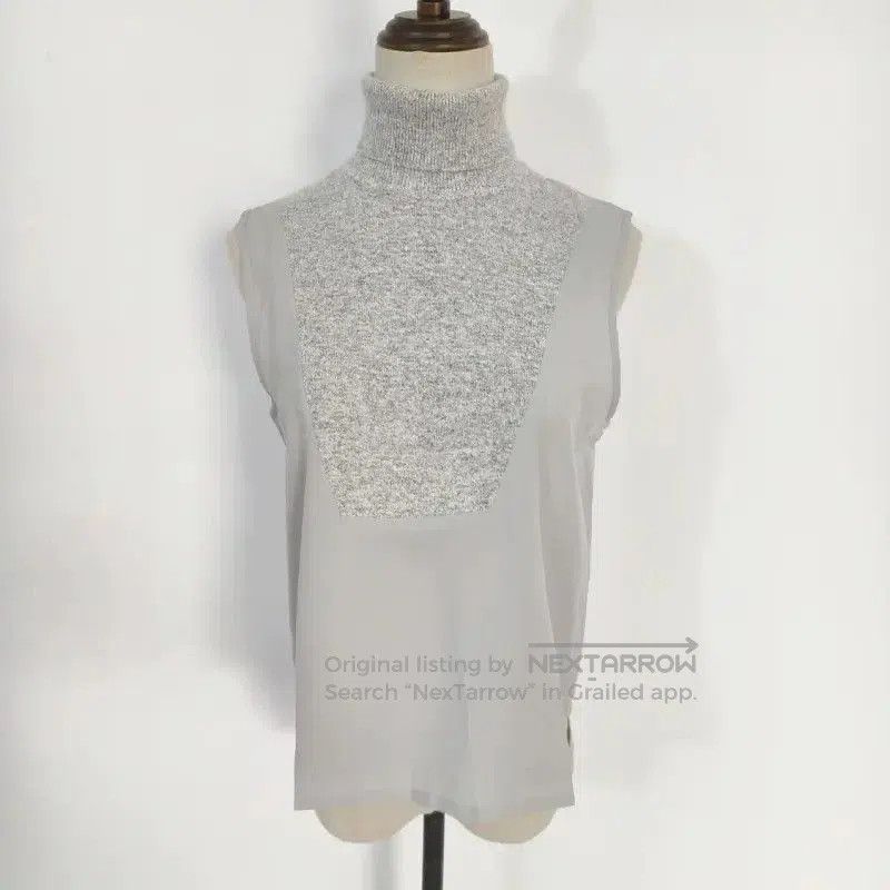 Burberry Burberry Women's Gray Wool Blend Long Sleeve Sweater. Size M / US 6-8 / IT 42-44 - 6 Thumbnail