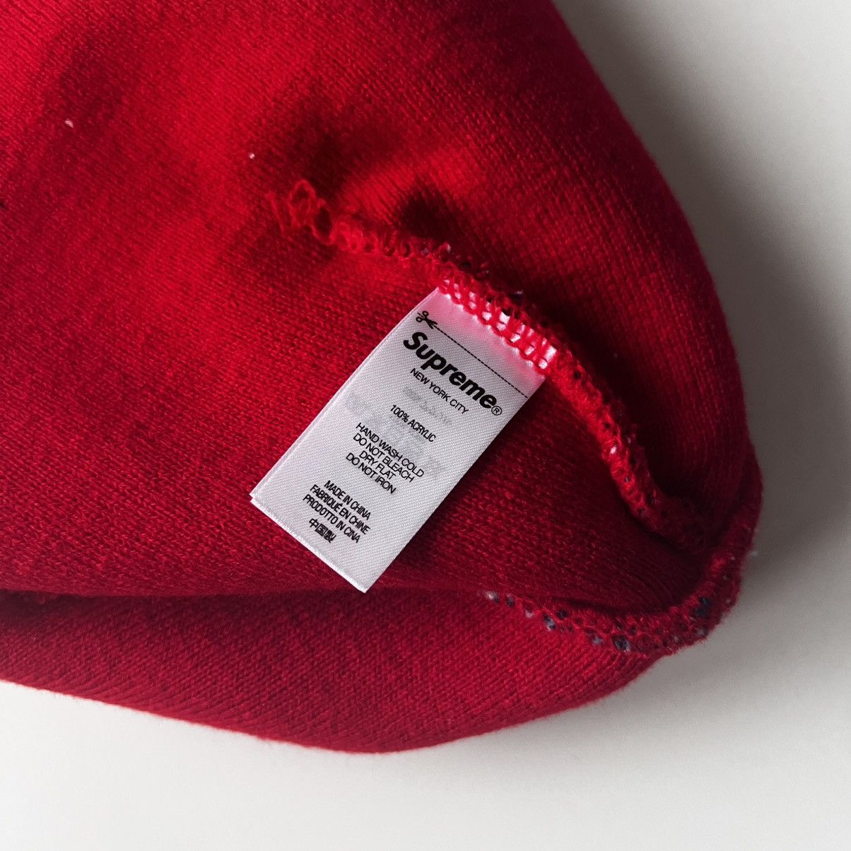 Supreme Supreme Snowman Beanie Hat Red Size ONE SIZE - 3 Thumbnail