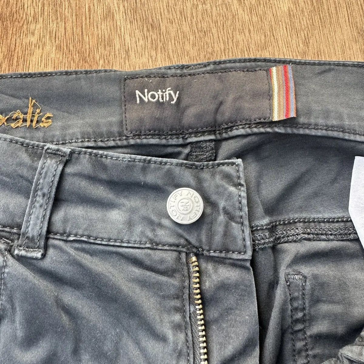 StraightFaded NOTIFY TROUSERS FADED VINTAGE DOUBLE KNEE FADED PANTS W32 Size US 32 / EU 48 - 7 Thumbnail
