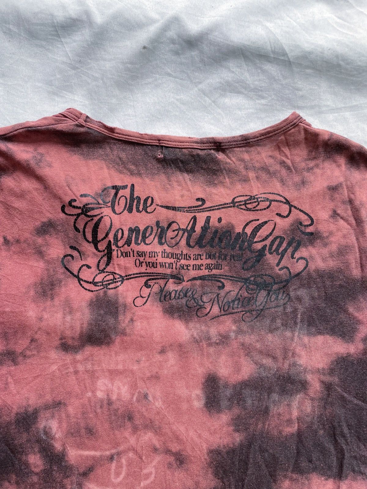 In The Attic IN THE ATTIC DISTRESSED STYLE POEM TEE Size US L / EU 52-54 / 3 - 7 Thumbnail