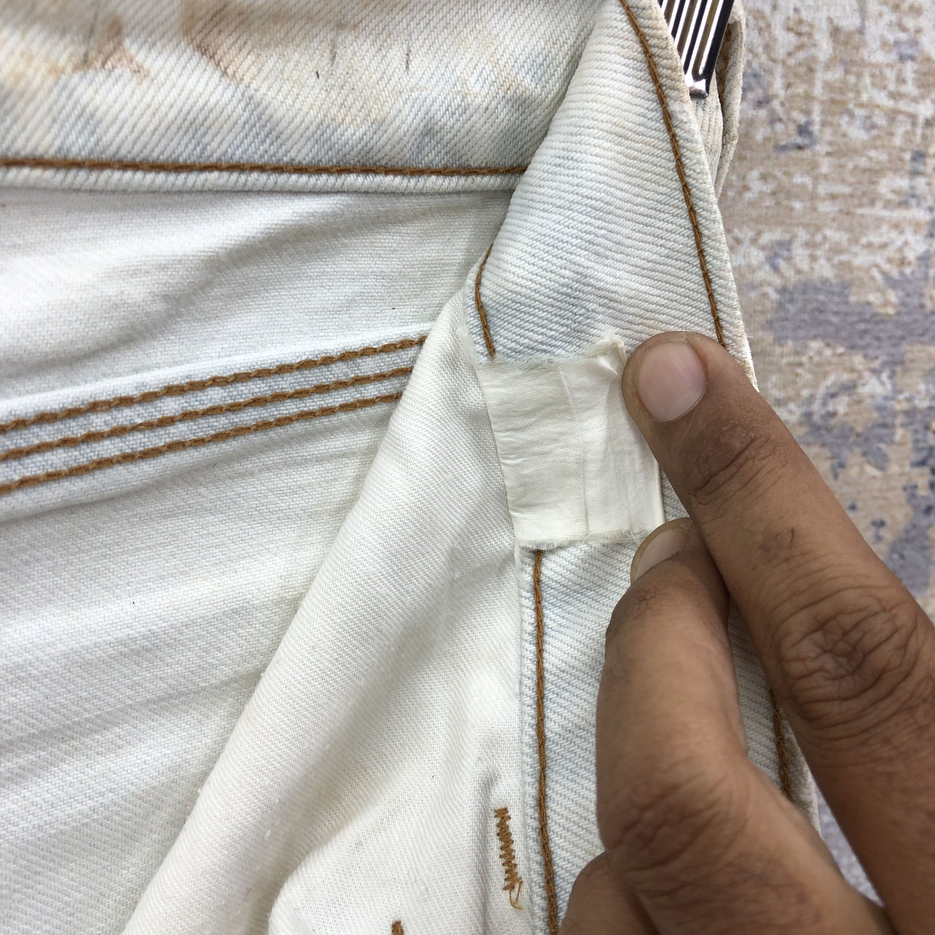 Levi's Vintage Y2K Levis Sun Faded Jeans Levi's Light Wash Denim Size 26" / US 2 / IT 38 - 8 Thumbnail