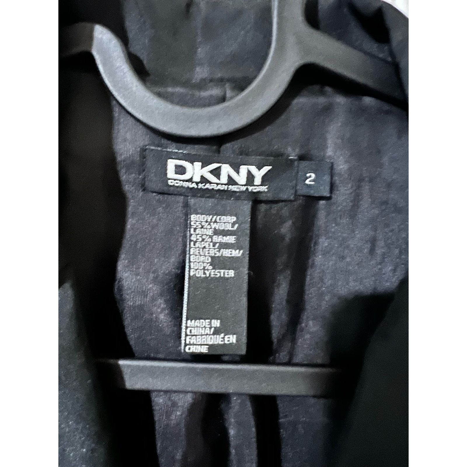 DKNY DKNY Donna Karan New York Striped Trim Short Jacket Blazer Size XS / US 0-2 / IT 36-38 - 9 Thumbnail