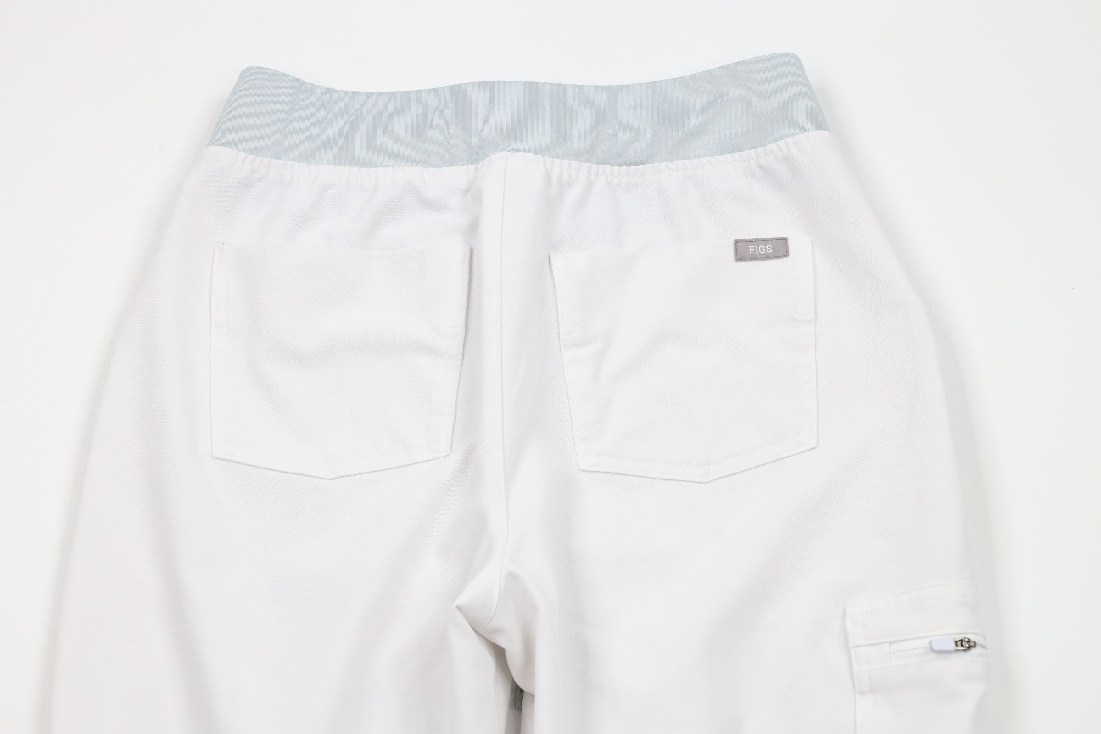 Vintage Figs Technical Collection Nurse Scrubs Joggers Pants White Size 25" / US 0 / IT 36 - 9 Thumbnail
