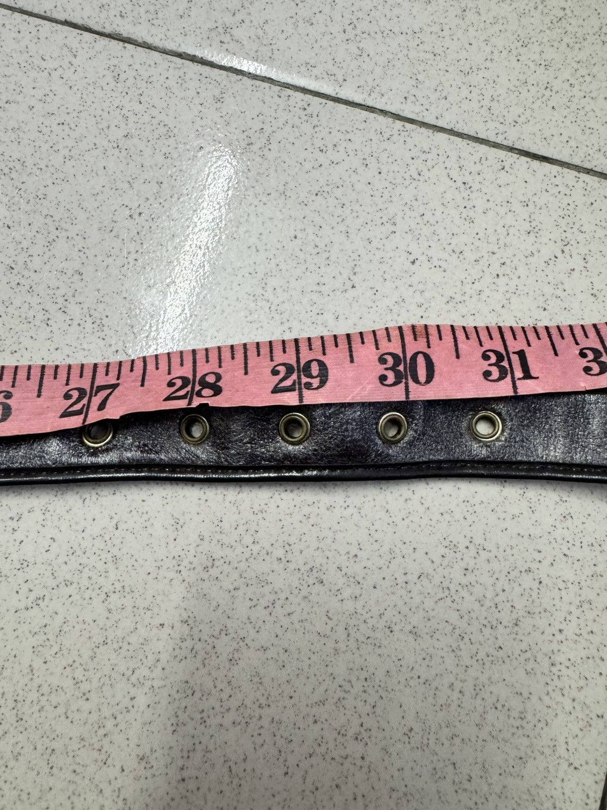Dior VINTAGE CHRISTIAN DIOR MONOGRAM BELT 27-30" Size 28 - 7 Thumbnail