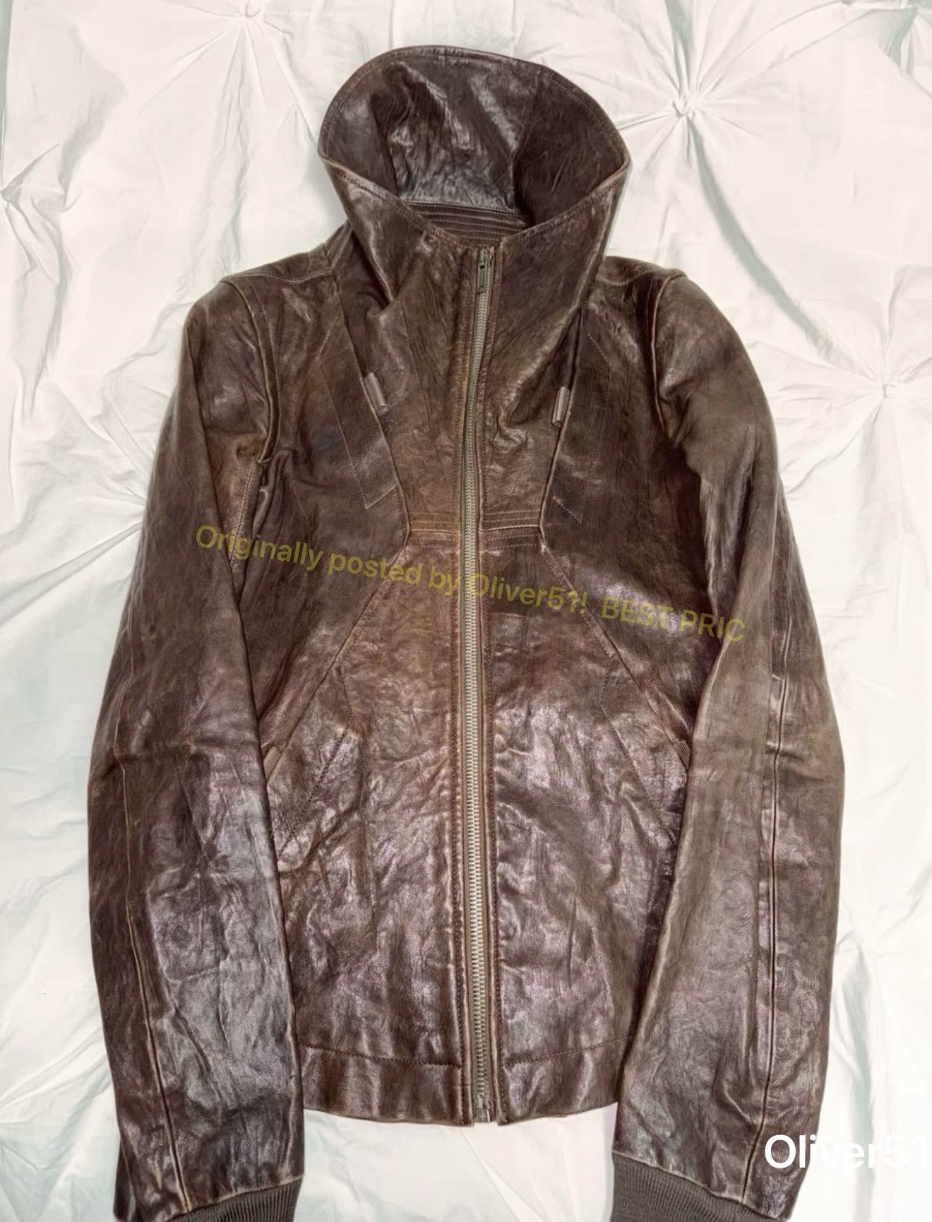 Rick Owens Geo Jacket | Grailed