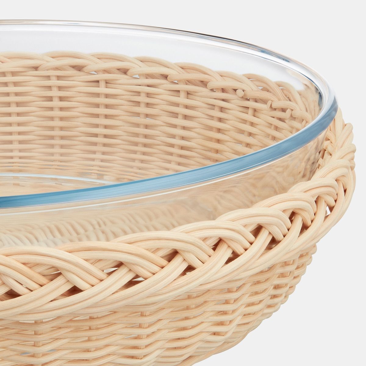 Dior o1bcso1str0226 Size:OS/Plat Pyrex Osier Rond 26Cm in Beige Size ONE SIZE - 4 Thumbnail