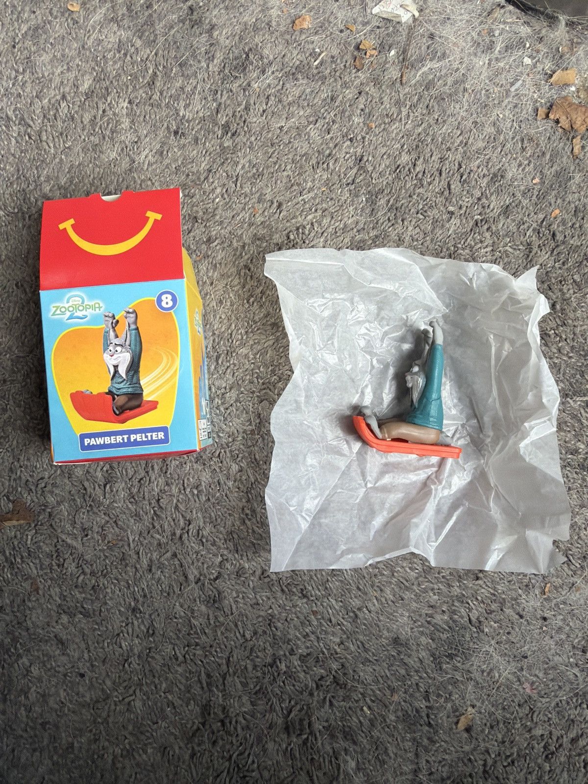 Disney 2025 McDonald’s Zootopia 2 Pawbert Pelter Size ONE SIZE - 1 Thumbnail