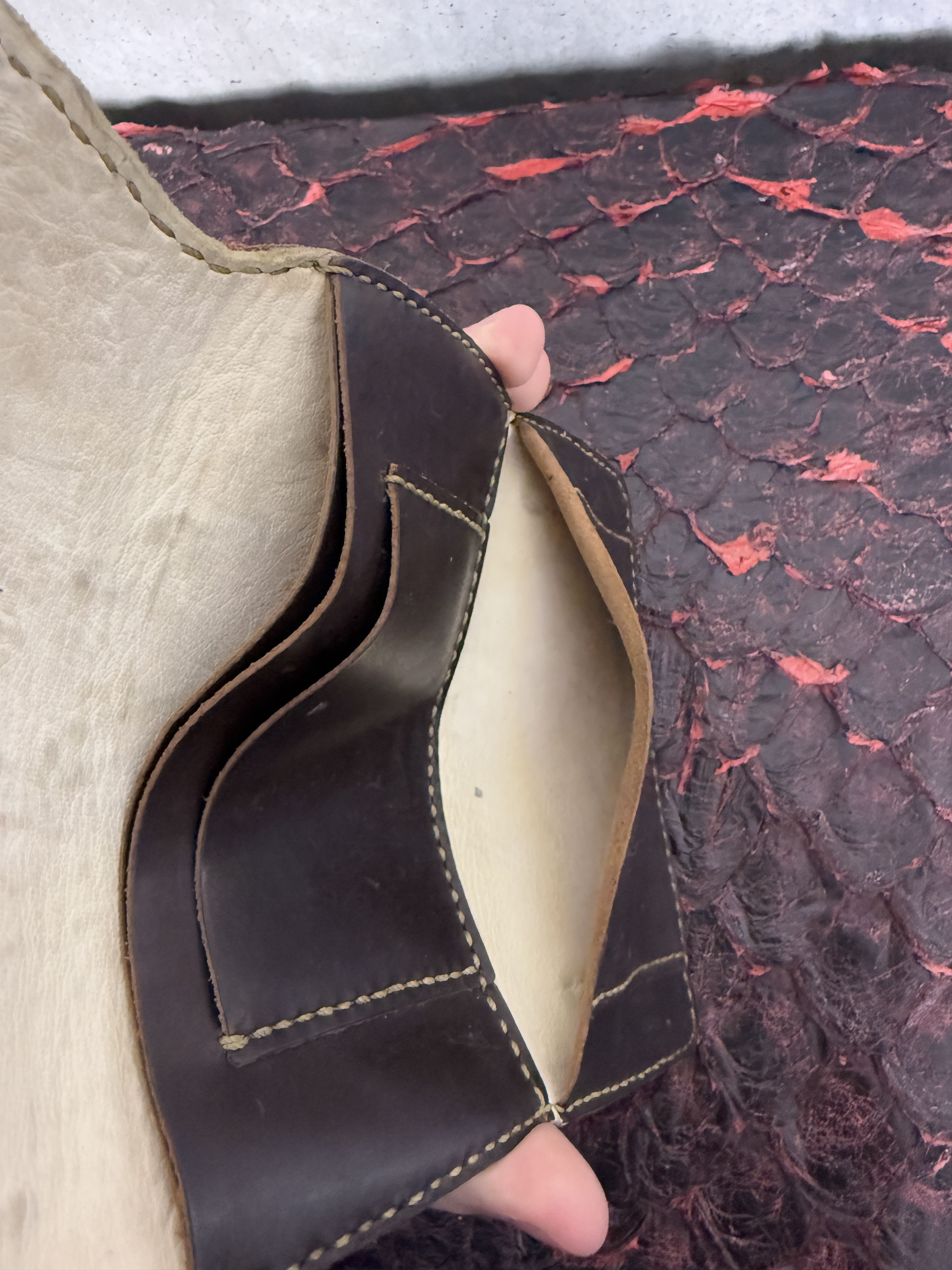 The Great China Wall The Great China Wall Leather EAGLE Wallet Size ONE SIZE - 7 Thumbnail