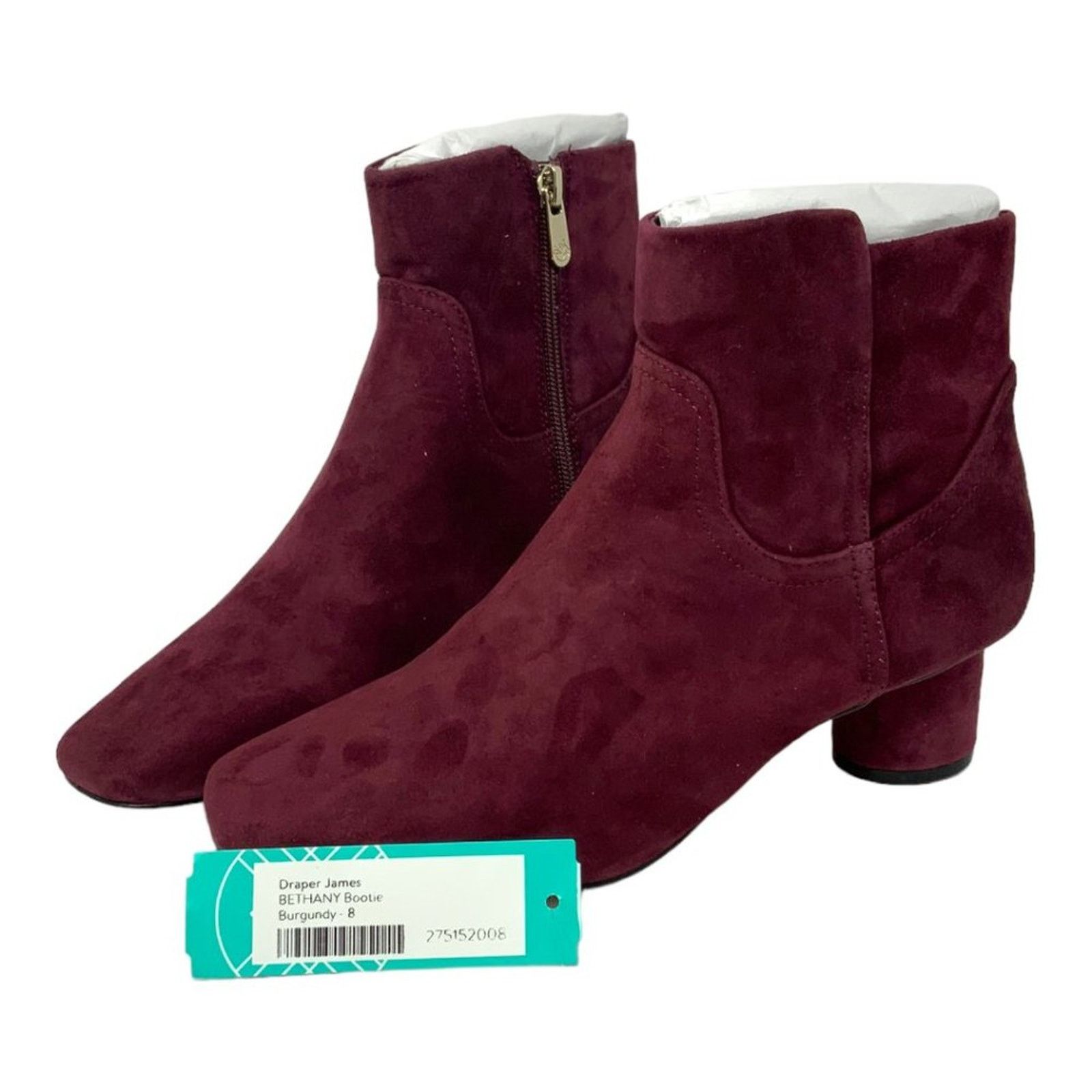 Other Draper James Bethany Suede Cylinder Heel Bootie 8 NWT $175 Size US 8 / IT 38 - 8 Thumbnail