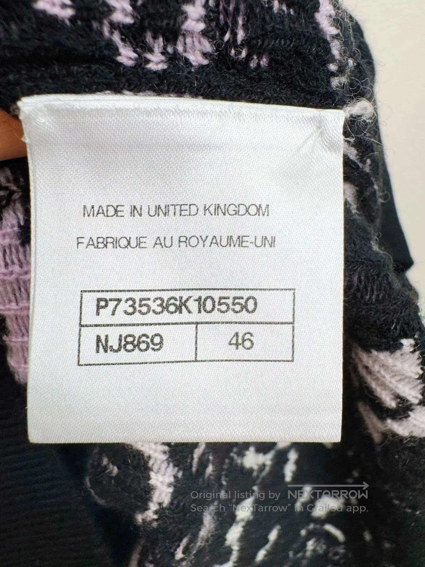 Chanel Chanel Floral Logo Knit Sweater. Size US XL / EU 56 / 4 - 5 Thumbnail