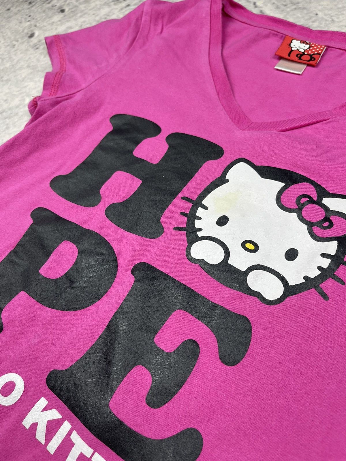 Vintage Hello Kitty 00s Y2K tee wmns Size L / US 10 / IT 46 - 3 Thumbnail