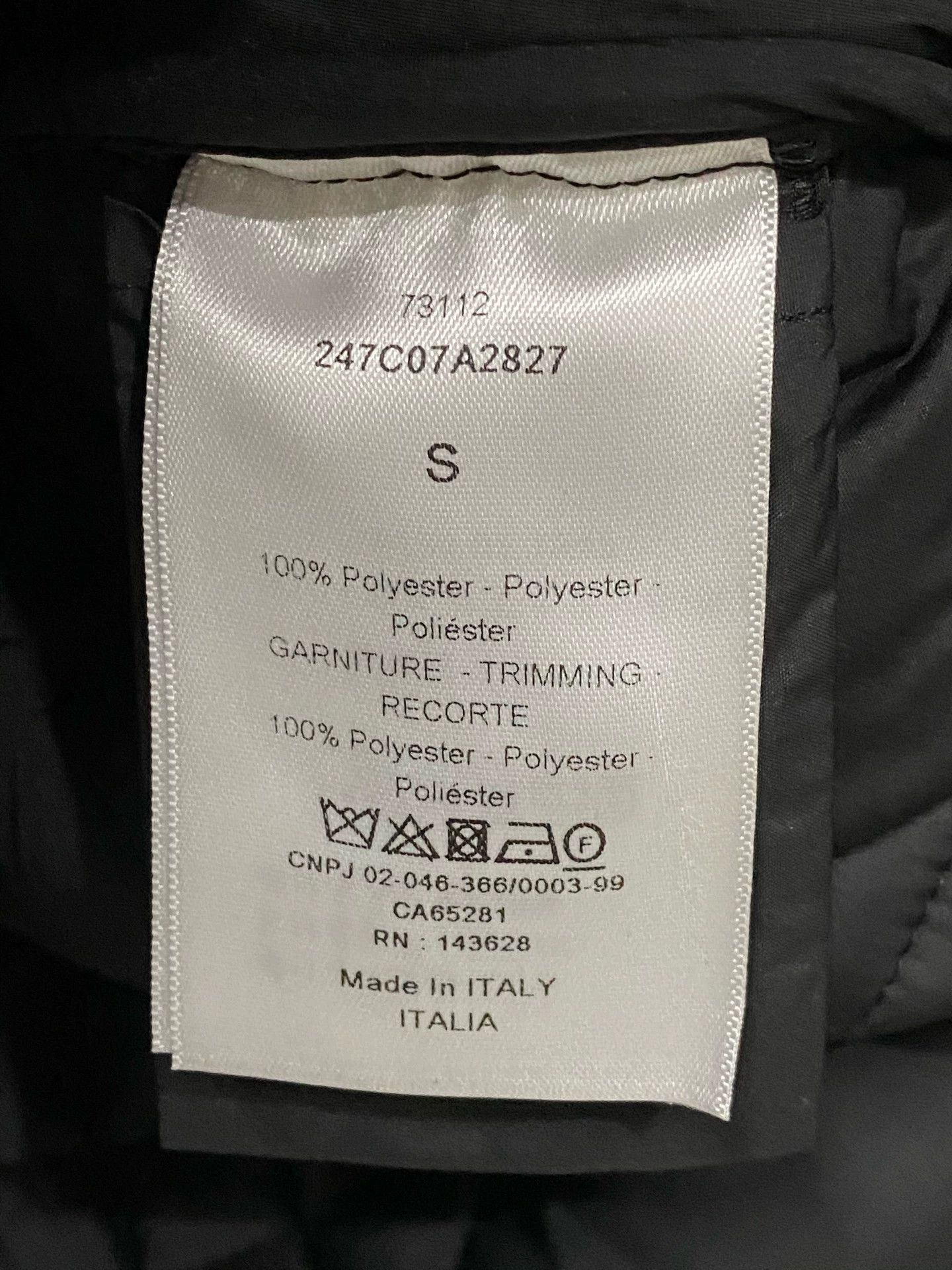 Dior Dior Quilted Puffer Jacket S Size US S / EU 44-46 / 1 - 6 Thumbnail