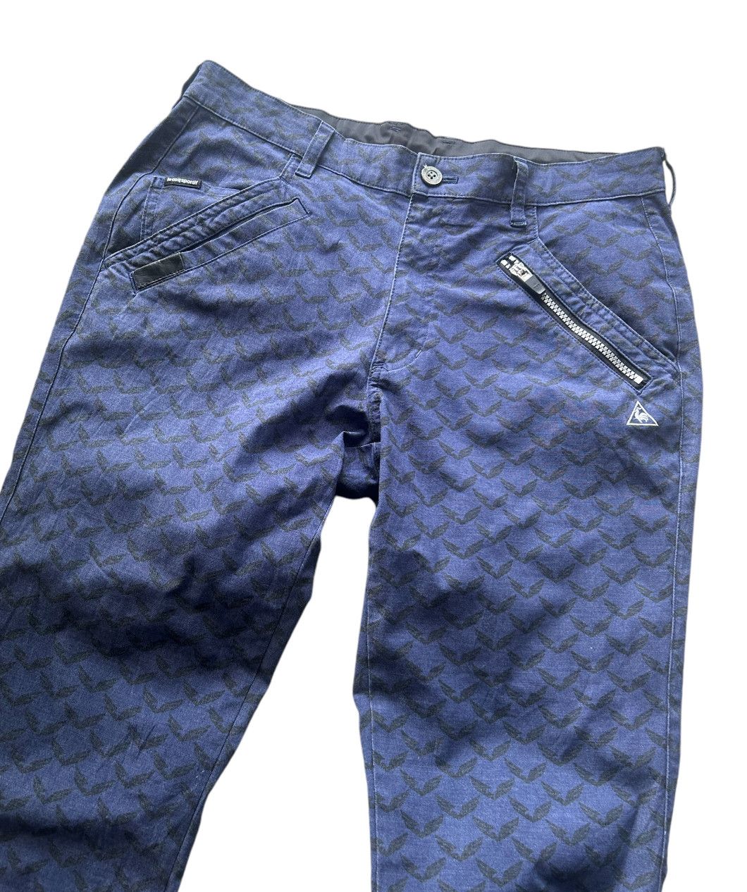 Descente × Japanese Brand × Le Coq Sportif Steals Le Coq Sportif x Decente monogram design Size US 33 - 4 Thumbnail