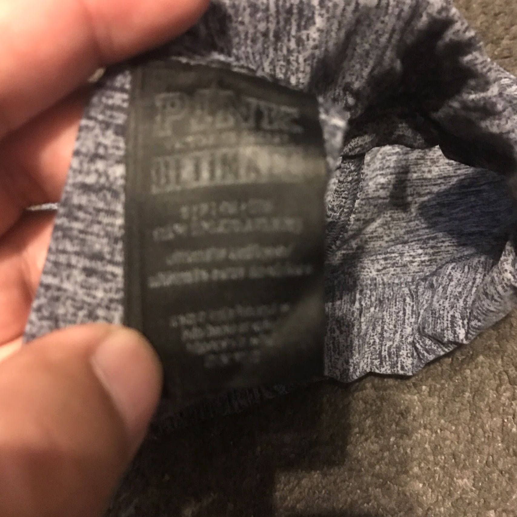 Vintage Victoria's Secret PINK Sports Bra Regular Small S Gray Victoria Sport Activewear Bra Womens Size ONE SIZE - 4 Thumbnail