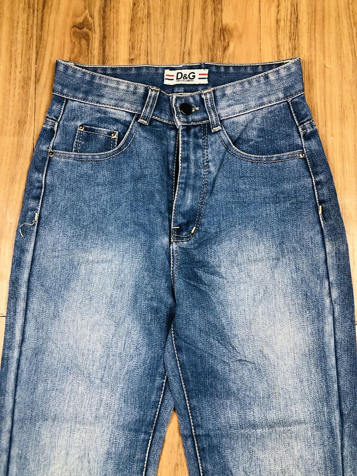 Dolce & Gabbana Dolce & Gabbana Distress Jeans (35) Size 28" / US 6 / IT 42 - 3 Thumbnail