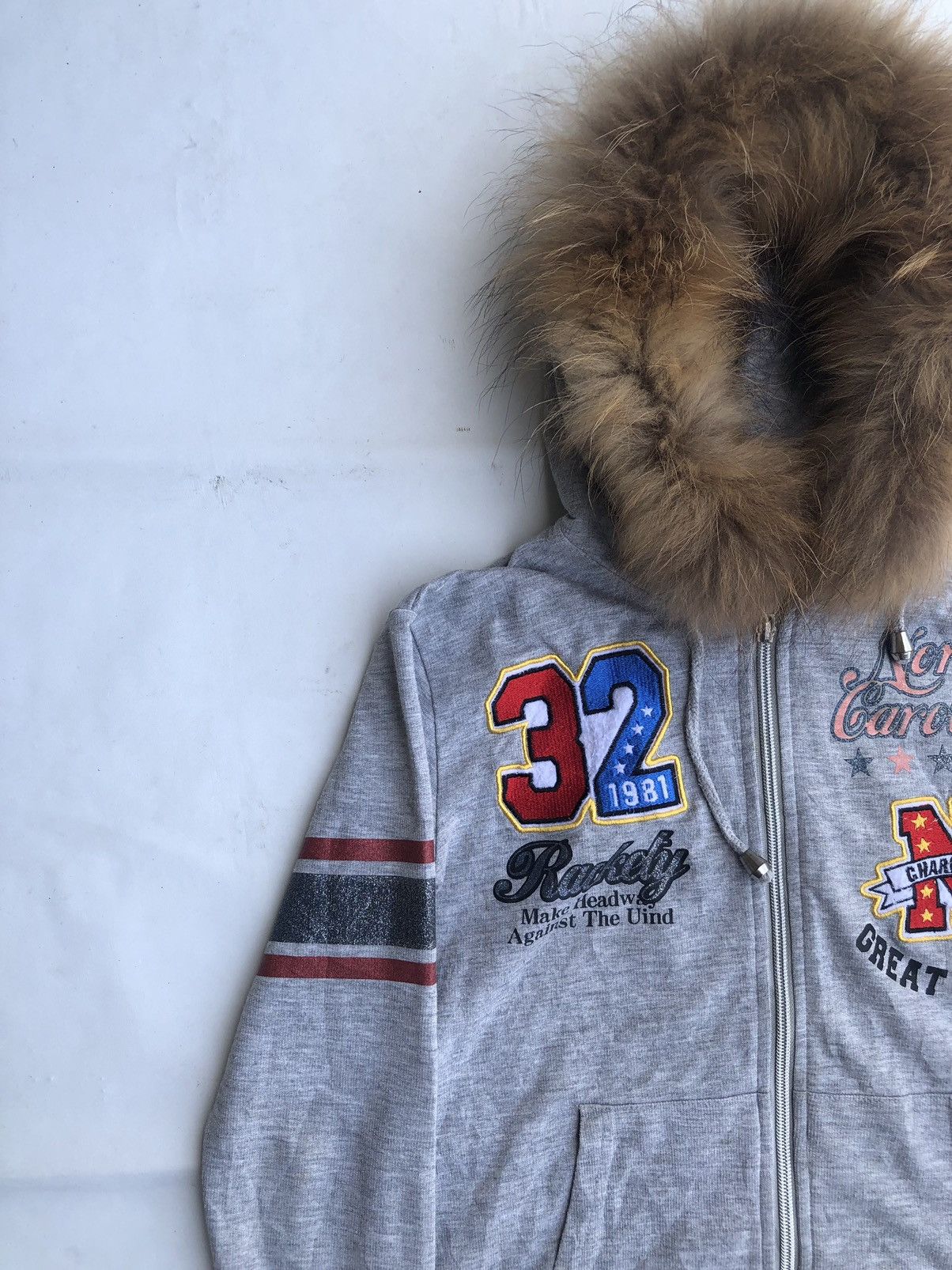 If Six Was Nine Japan Poem Patchwork Fur Hoodie Zipp Ifsix LGB Style Size US M / EU 48-50 / 2 - 5 Thumbnail