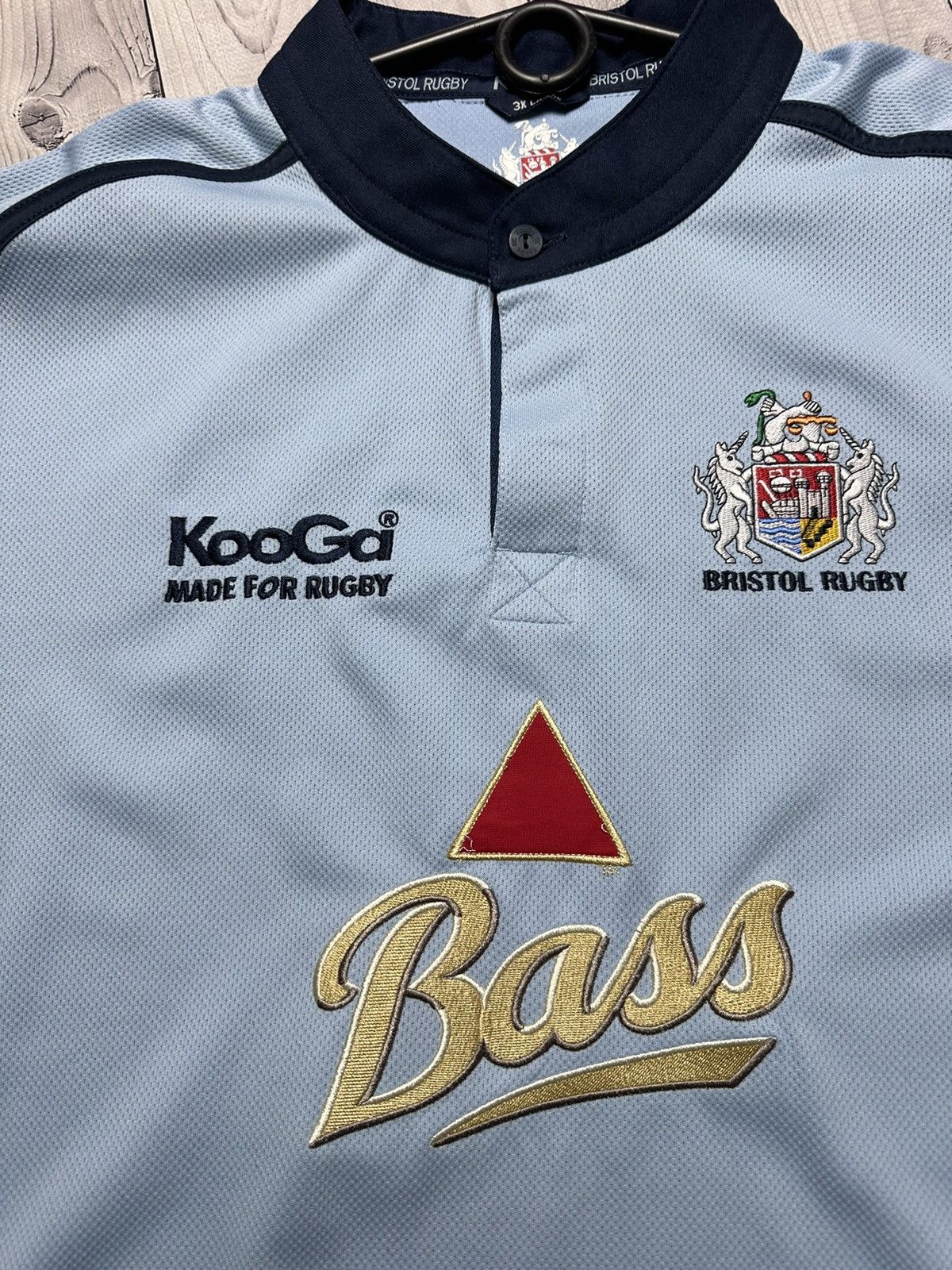 Vintage Vintage Rugby Bristol jersey size XXL blue Kooga Size US XXL / EU 58 / 5 - 3 Thumbnail