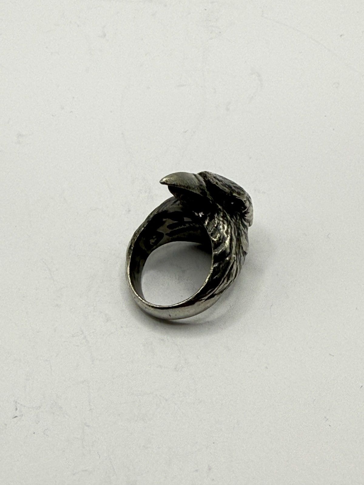 Seditionaries Alchemy 90s raven ring biker/goth chrome erd Size ONE SIZE - 2 Thumbnail