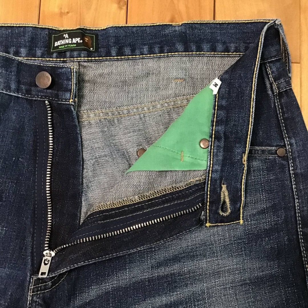 Bape × Nigo 🔥Shibuya limited🔥 BAPE LOGO denim shorts APE NIGO ★size M Size US 32 / EU 48 - 6 Thumbnail