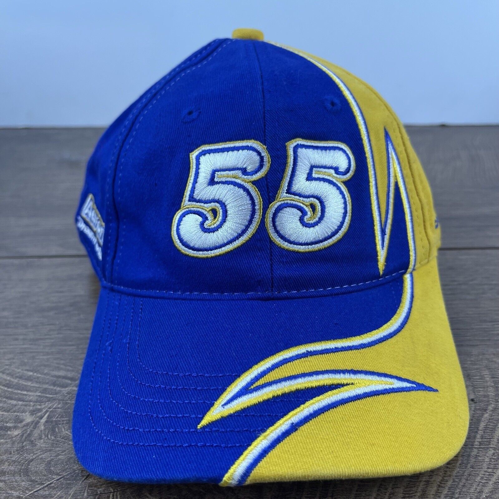 Other Michael Waltrip Racing Hat NAPA 55 Car Blue Adjustable Hat B Size ONE SIZE - 2 Thumbnail