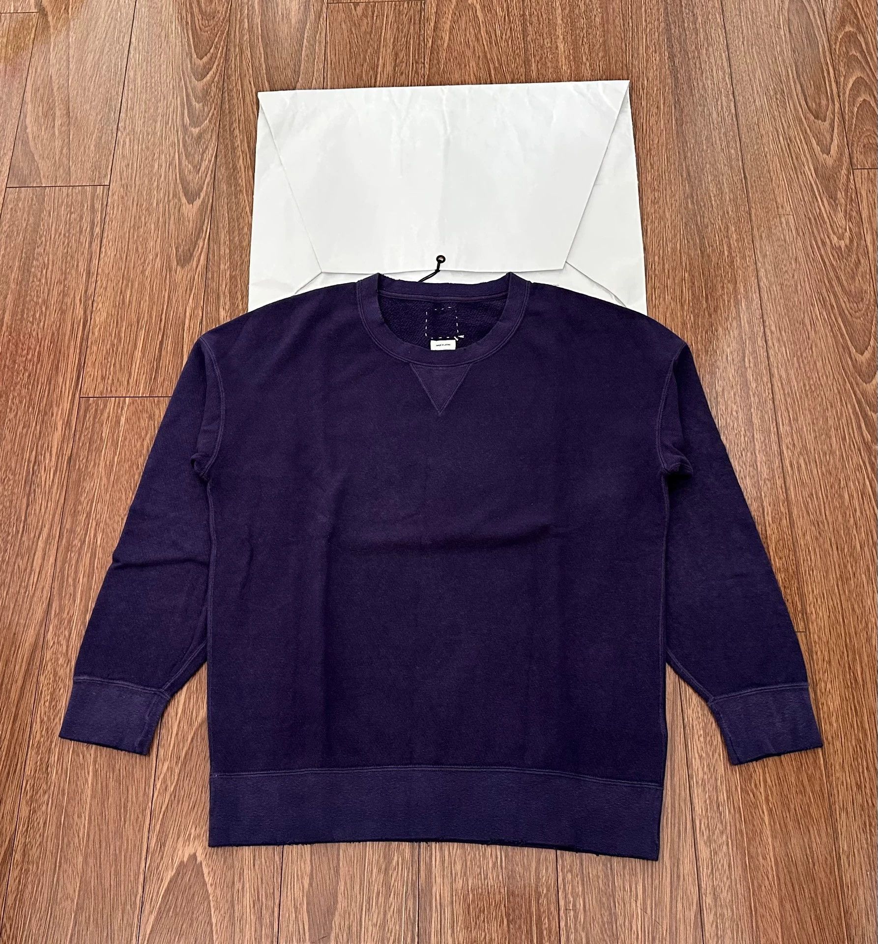 Visvim JUMBO SWEAT L/S (UNEVEN DYE) | Grailed