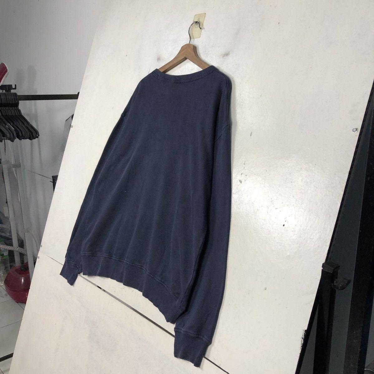 Japanese Brand 📌Vintage Sweatshirt GU X The Rolling Stones Big Log Size US XL / EU 56 / 4 - 12 Thumbnail