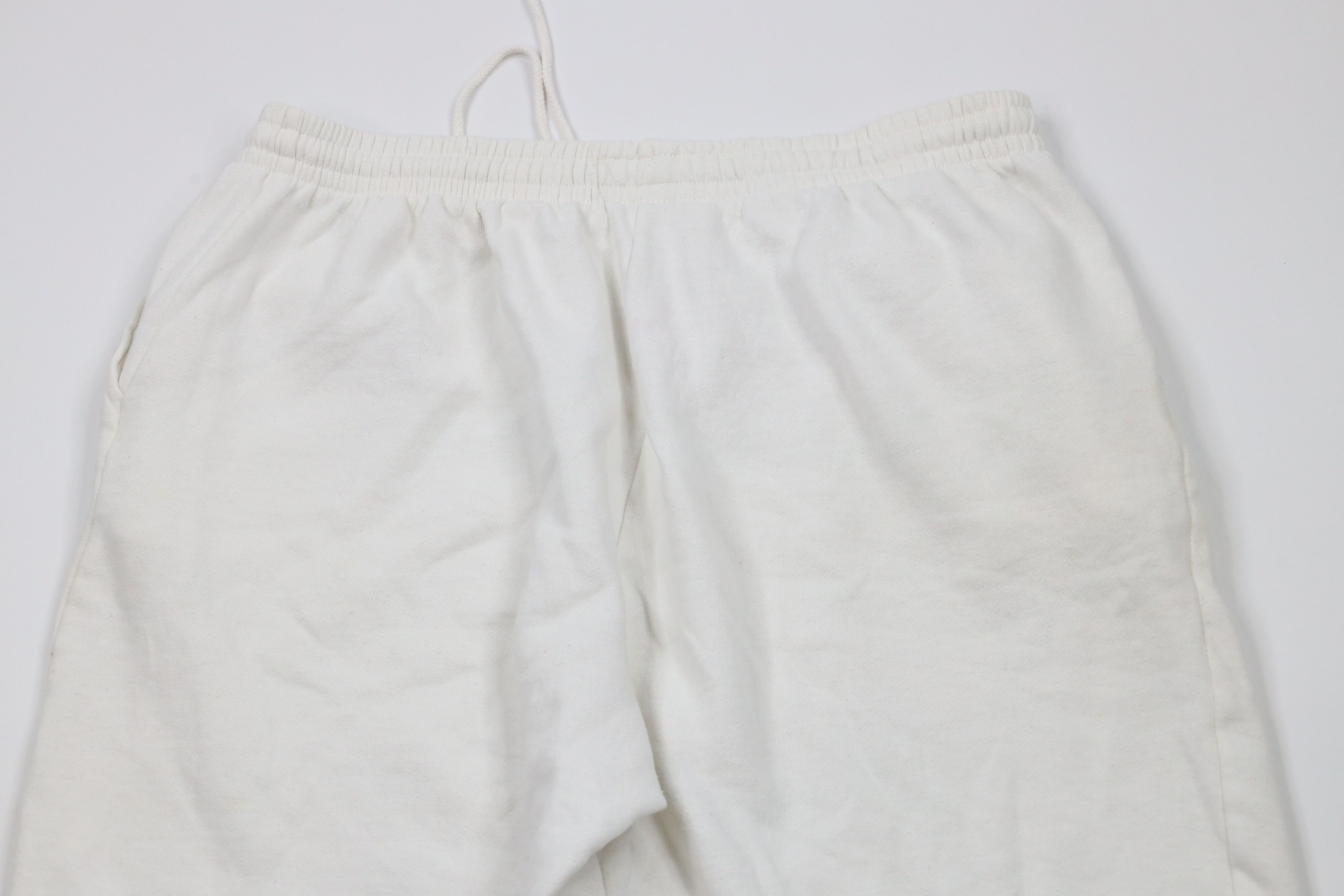 Vintage Vintage 90s Wilson Distressed Blank Sweatpants Pants White Size 31" - 11 Thumbnail