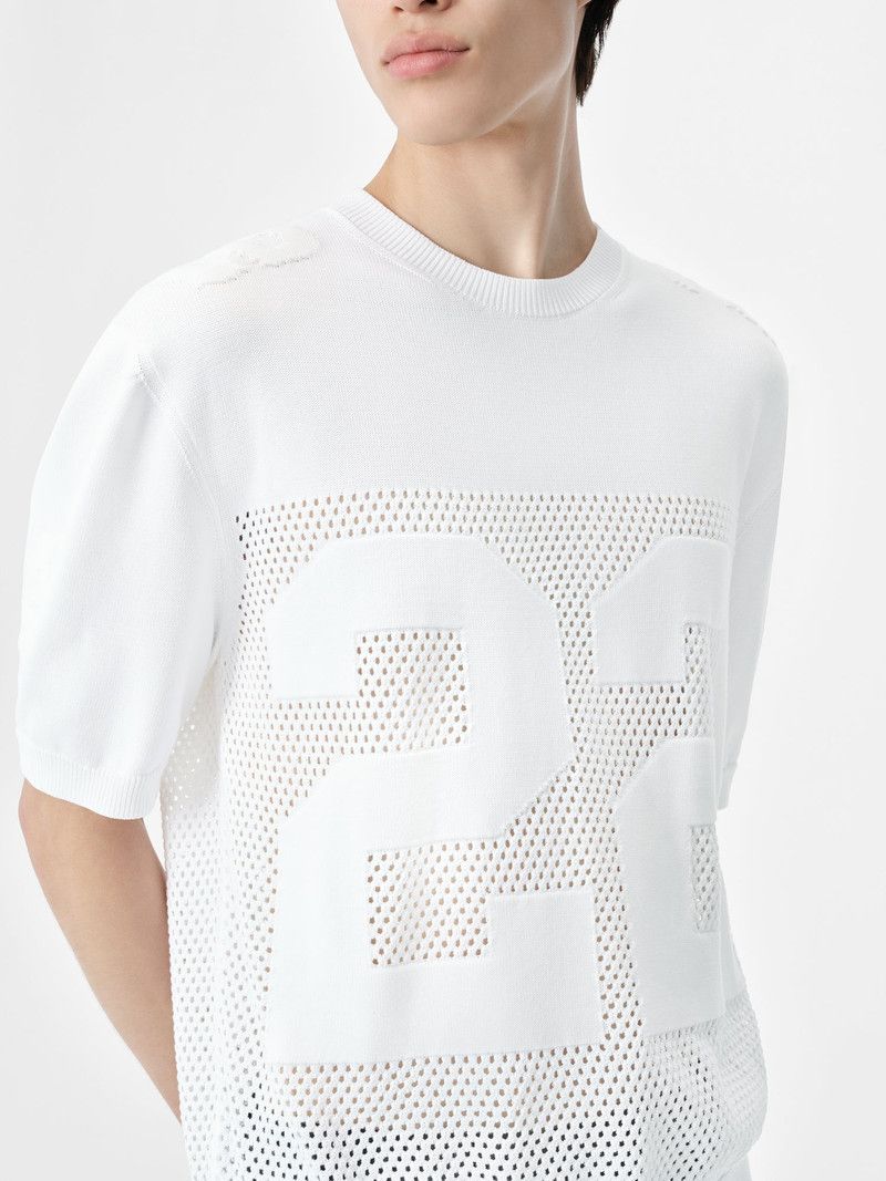 Amiri o1orln1125 22 T-Shirt in White Size US XL / EU 56 / 4 - 5 Thumbnail