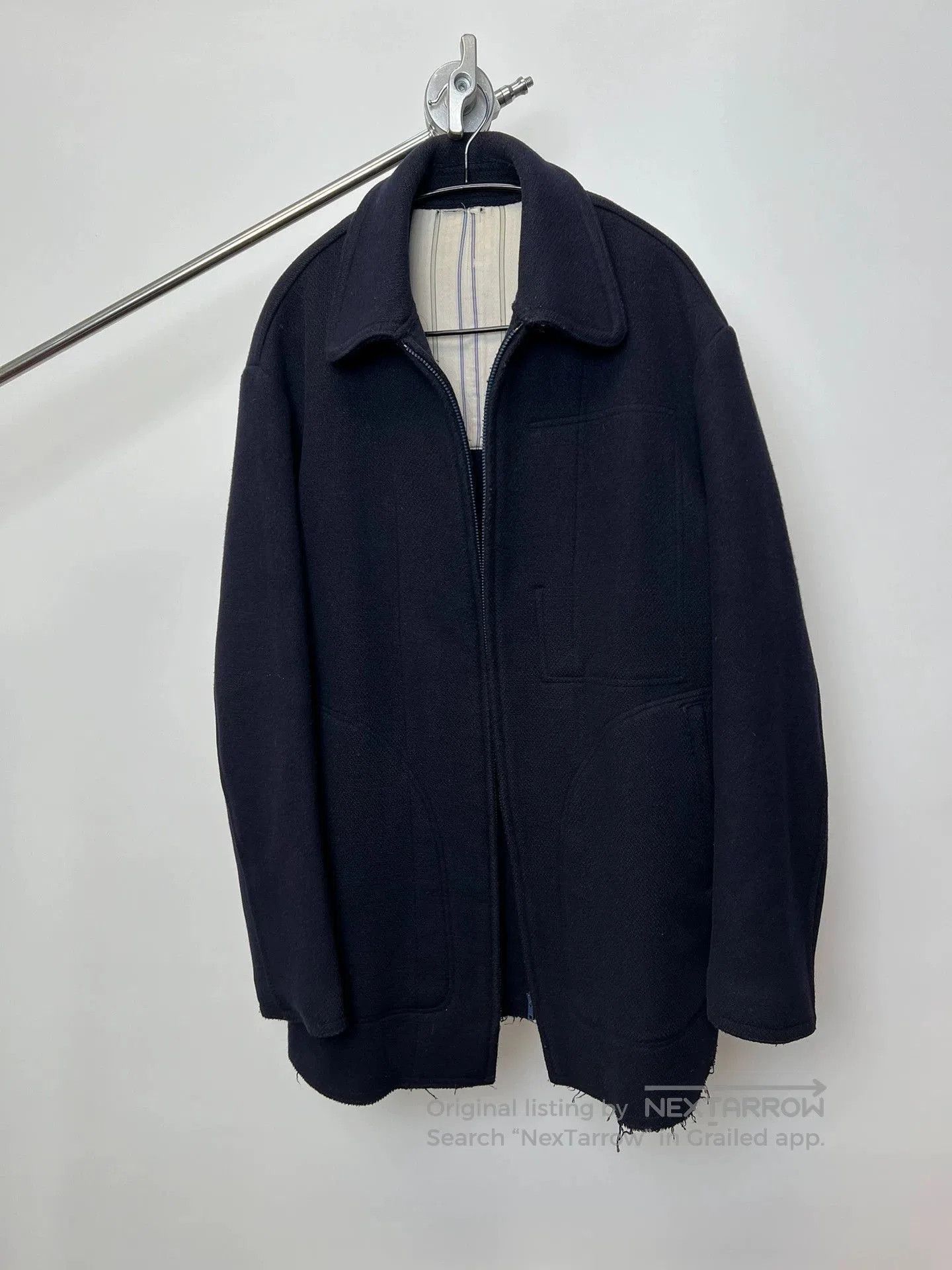 Yohji Yamamoto Black Long Sleeve Zip. Size US L / EU 52-54 / 3 - 8 Thumbnail