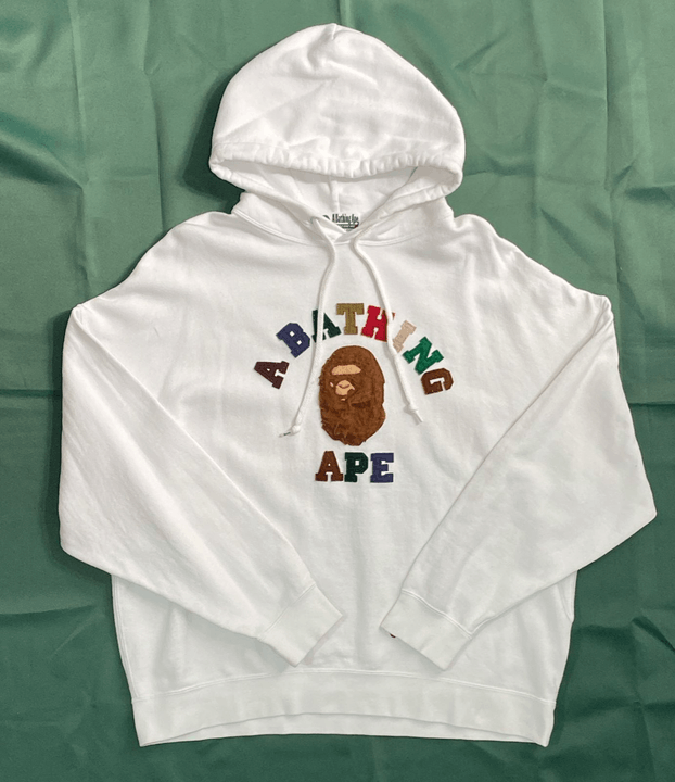 Bape A Bathing Ape college applique pullover Size US S / EU 44-46 / 1 - 1 Thumbnail