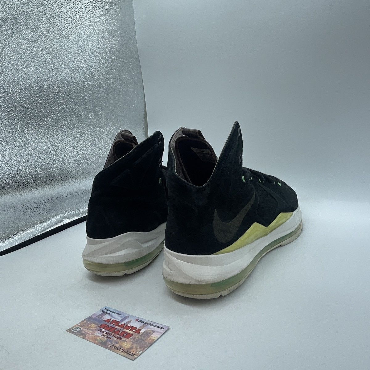 Nike Lebron 10 black suede Size US 13 / EU 46 - 5 Thumbnail