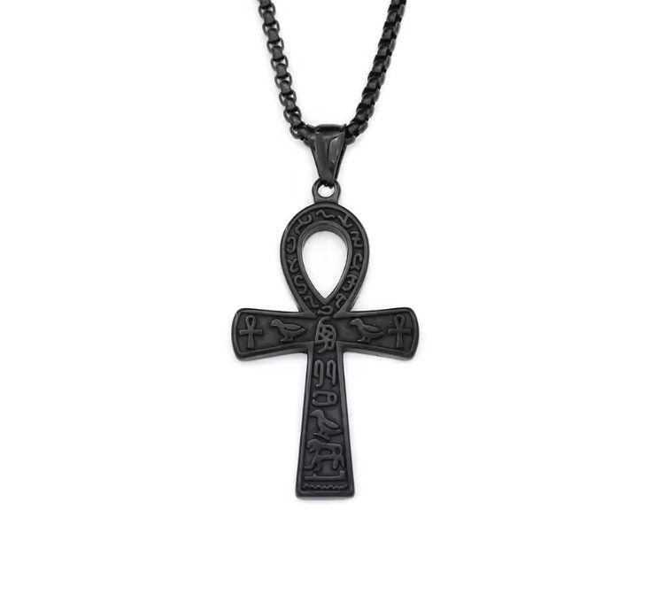 Jewelry Ankh Cross Pendant Necklace Size ONE SIZE - 1 Thumbnail