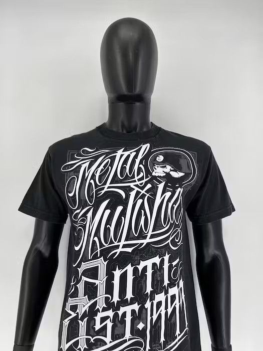 Metal Mulisha × Vintage METAL MULISHA Logo T shirt Clothing Skull Designer Size US M / EU 48-50 / 2 - 4 Thumbnail