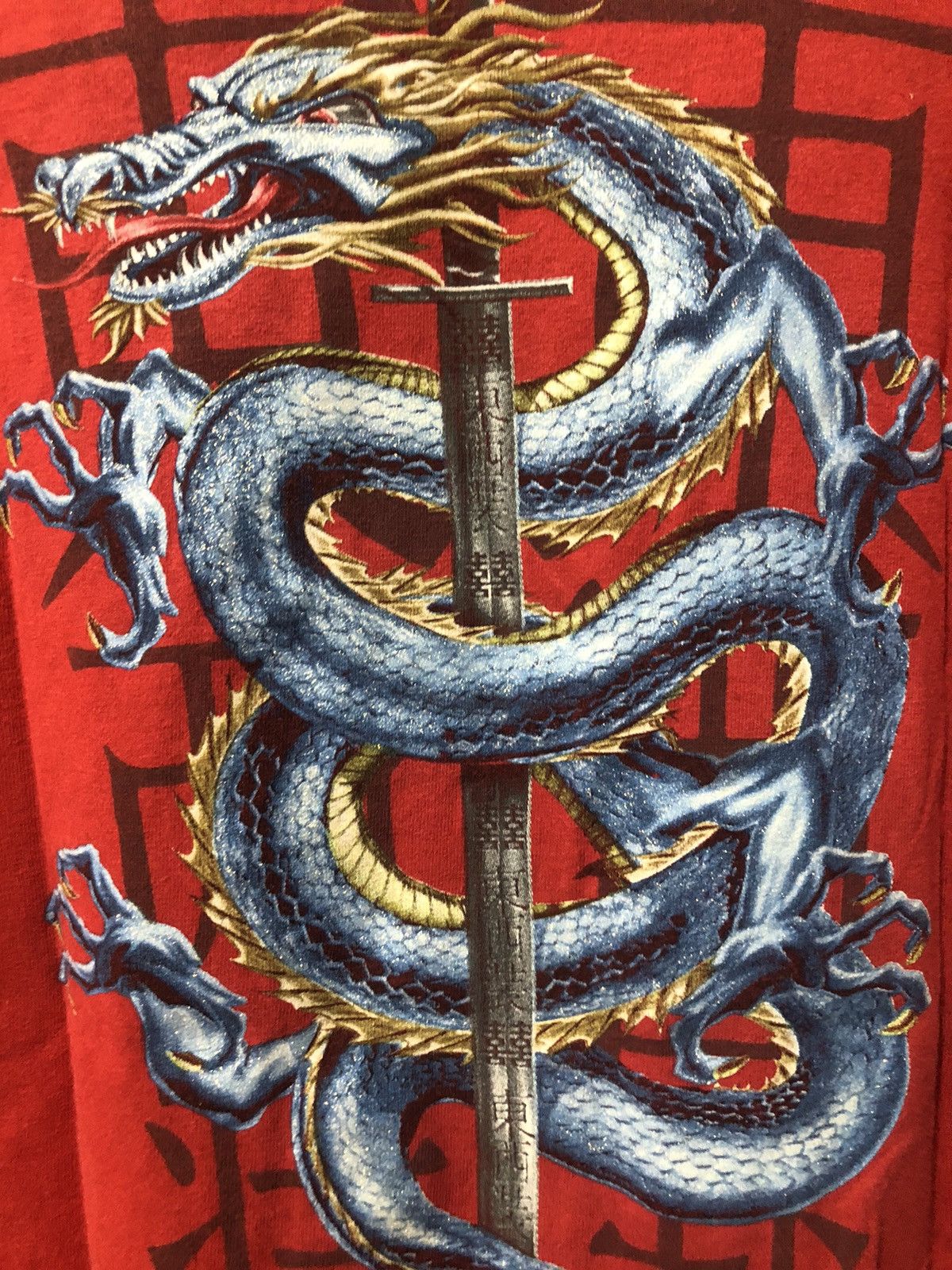 If Six Was Nine × Vintage Vintage 2000 Year Of The Dragon Tee Size US L / EU 52-54 / 3 - 2 Thumbnail