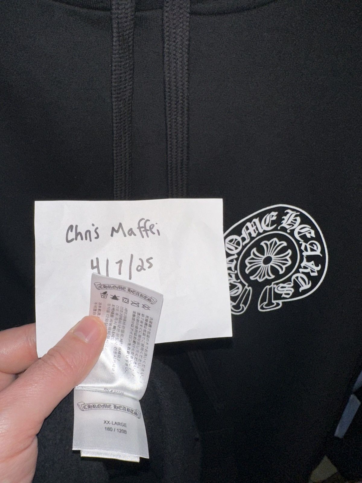 Chrome Hearts Chrome Hearts Miami Pullover Hoodie Size US XXL / EU 58 / 5 - 9 Thumbnail