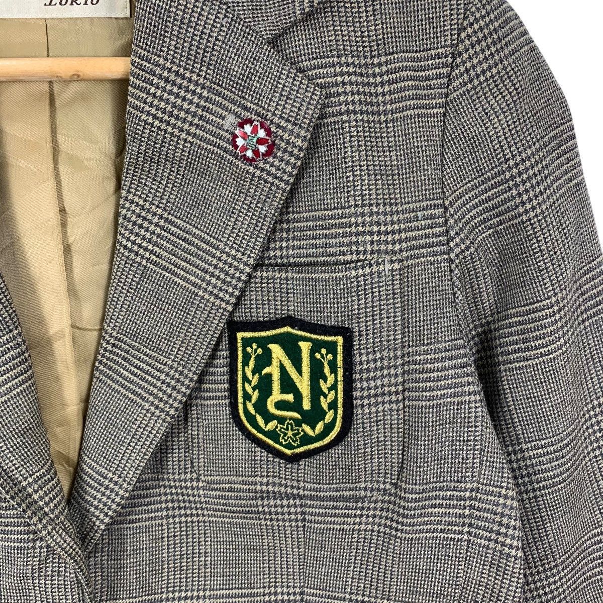 Vintage Vintage YOSHIGAWA NIHONBASHI IOKIO Glen Plaid Pattern Blazer Size S / US 4 / IT 40 - 6 Thumbnail