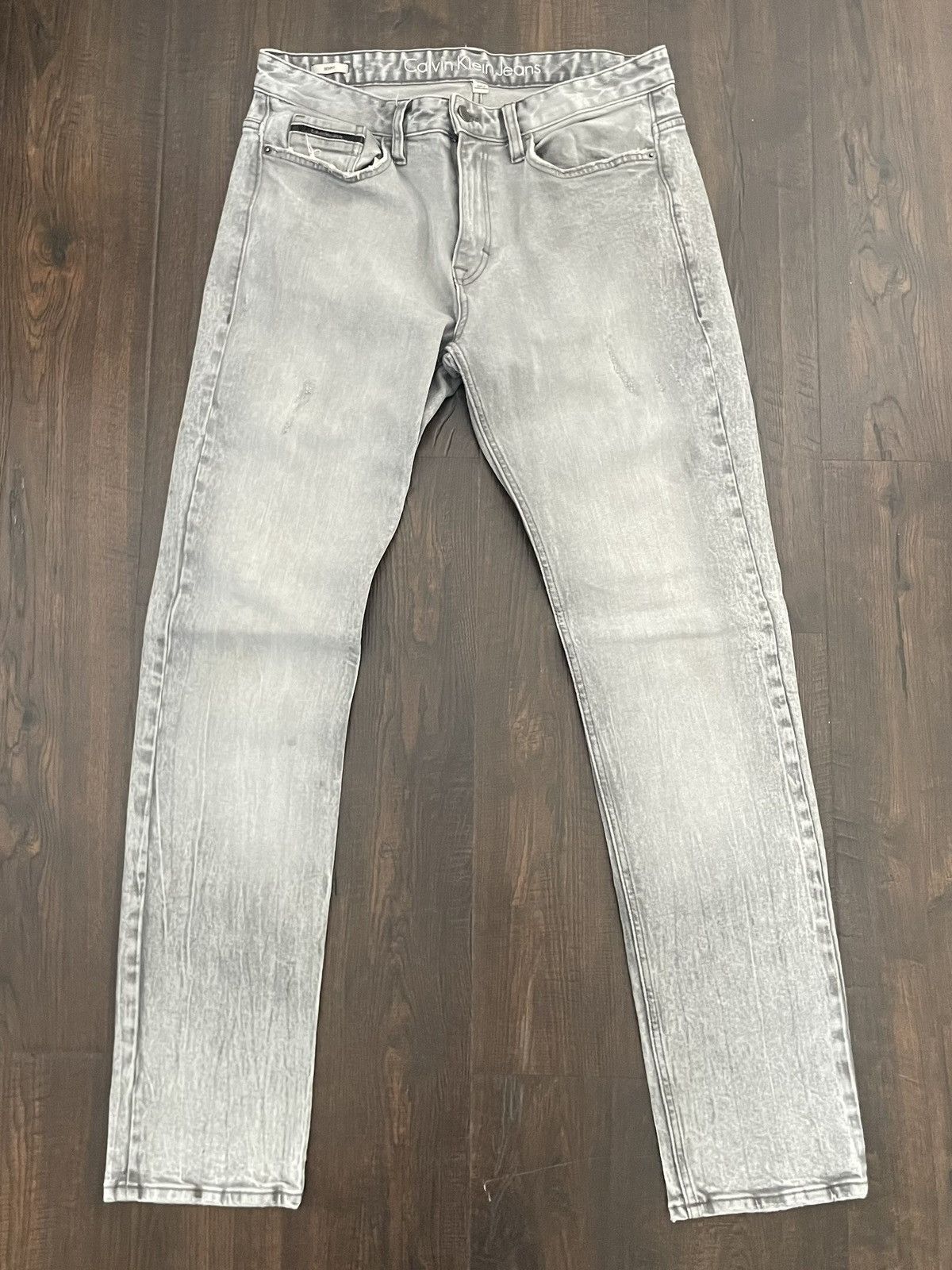 Calvin Klein Calvin Klein Skinny Jeans Grey Size US 32 / EU 48 - 1 Thumbnail