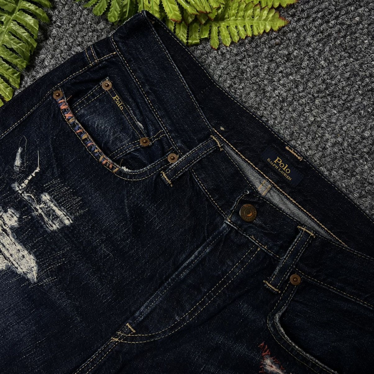 Polo Ralph Lauren Polo Ralph Lauren Limited Edition Denim Jeans Size 27" / US 4 / IT 40 - 4 Thumbnail