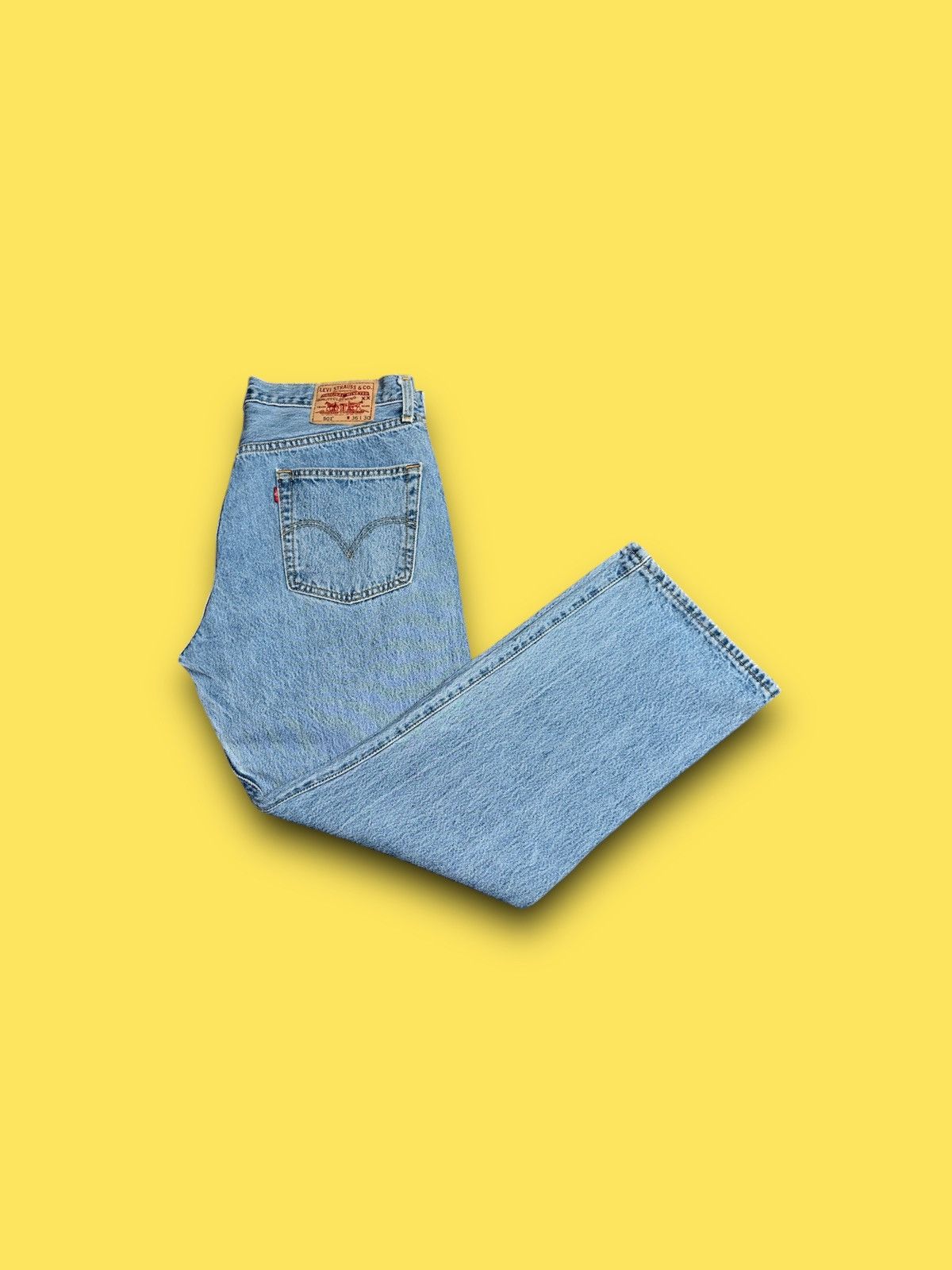 Levi's Levi’s 501xx Mens 36x30 Denim Jeans 100% Cotton Button Fly Size US 36 / EU 52 - 1 Thumbnail