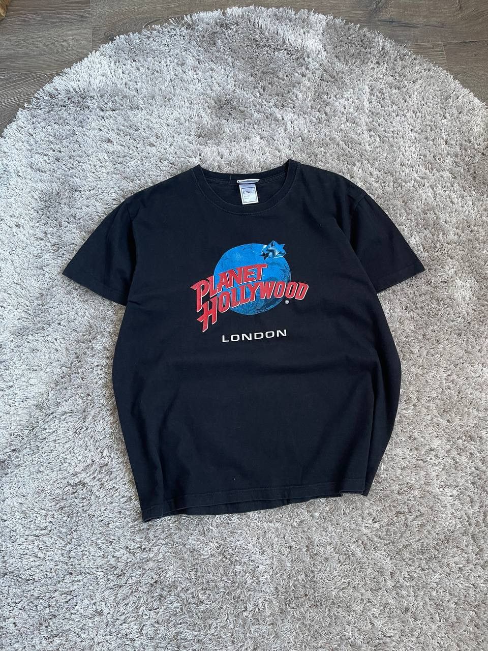Planet Hollywood × Streetwear × Vintage Vintage 90s Planet Hollywood Las Vegas Streetwear Tee Y2K Size US L / EU 52-54 / 3 - 2 Thumbnail