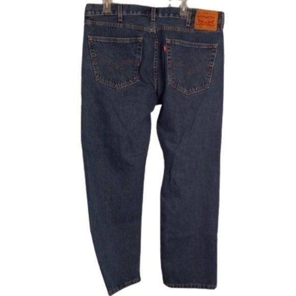 Levi's Levis 505 Size 38x29 Mens Regular Fit Straight Leg Jeans Blu Size US 38 / EU 54 - 5 Thumbnail