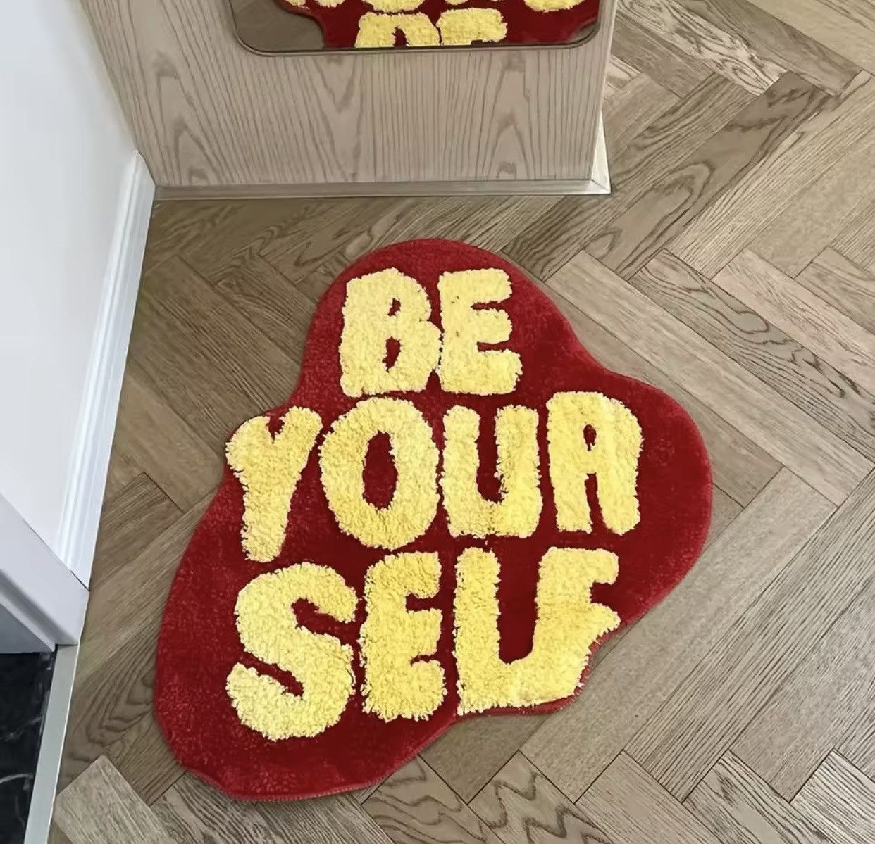 Japanese Brand Be Your Self Shape Tufted Rug Size ONE SIZE - 5 Thumbnail