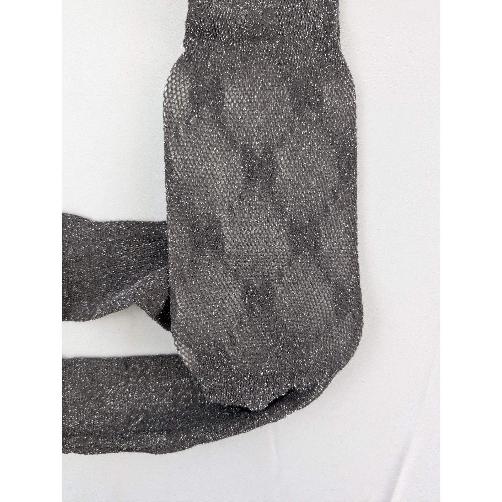 Gucci o1rshd1 Size: M / GG Knit Tights in Gray Size ONE SIZE - 4 Thumbnail