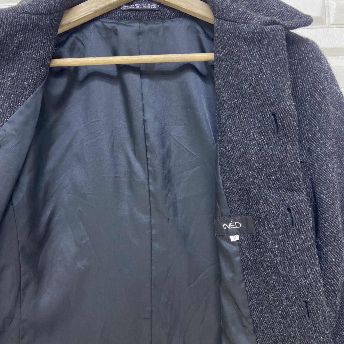 Yohji Yamamoto Ined by Yohji Yamamoto Wool Jacket Coat Size S / US 4 / IT 40 - 8 Thumbnail