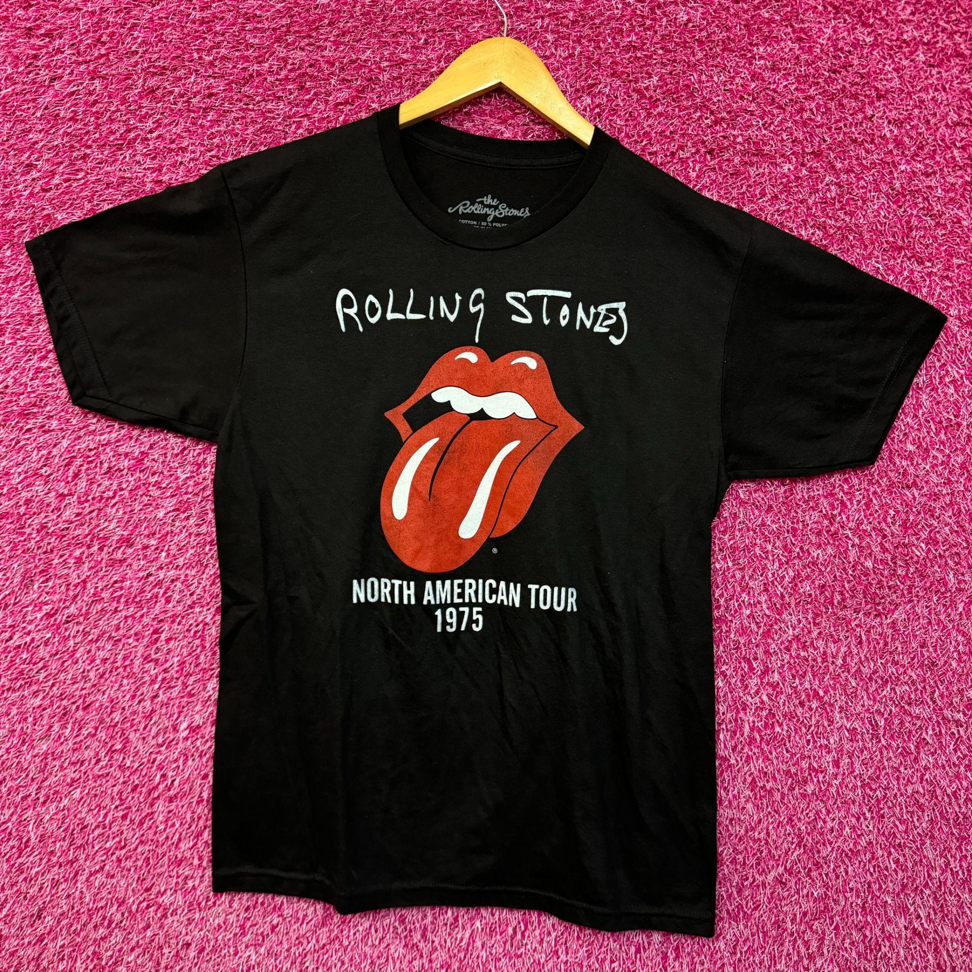 The Rolling Stones The Rolling Stones Hot Lips 1975 North American Tour Tee M Size US M / EU 48-50 / 2 - 1 Thumbnail