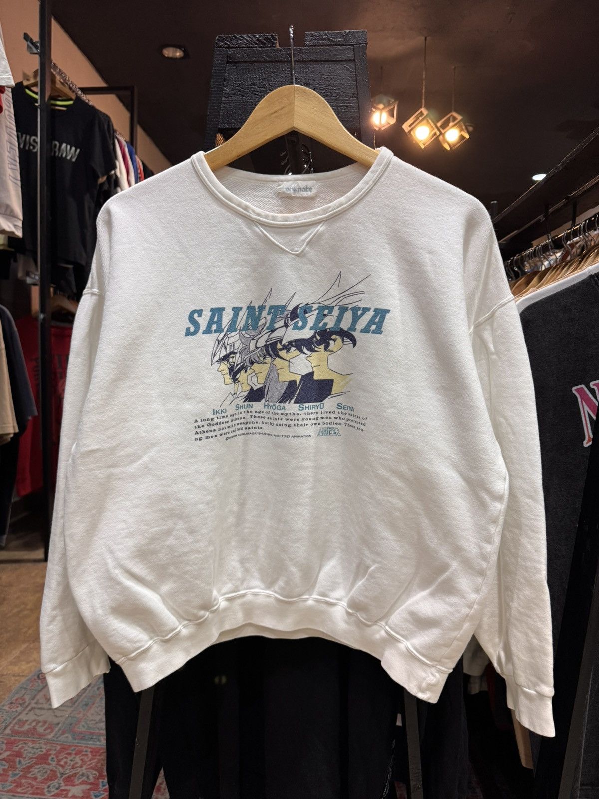 Anime RARE ITEM 80s SAINT SEIYA BY ANIMATE🔥 Size US M / EU 48-50 / 2 - 1 Thumbnail